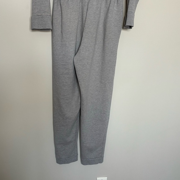 WeWoreWhat Leisure Suit Gray Sweatsuit Jumpsuit Onesie - Picture 10 of 11